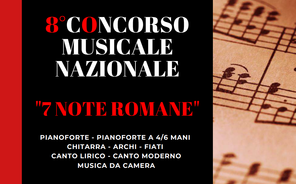 concorso 7 note romane