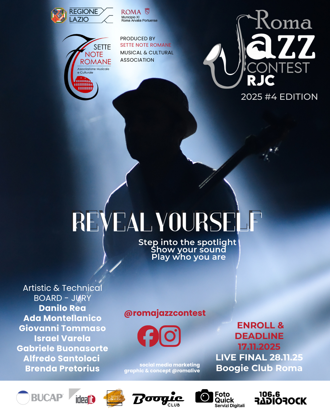 Locandina Roma Jazz Contest 2025