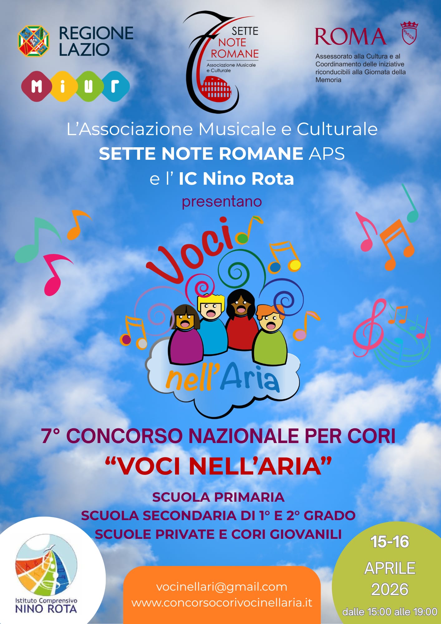 Locandina Concorso Voci nell'Aria 2026
