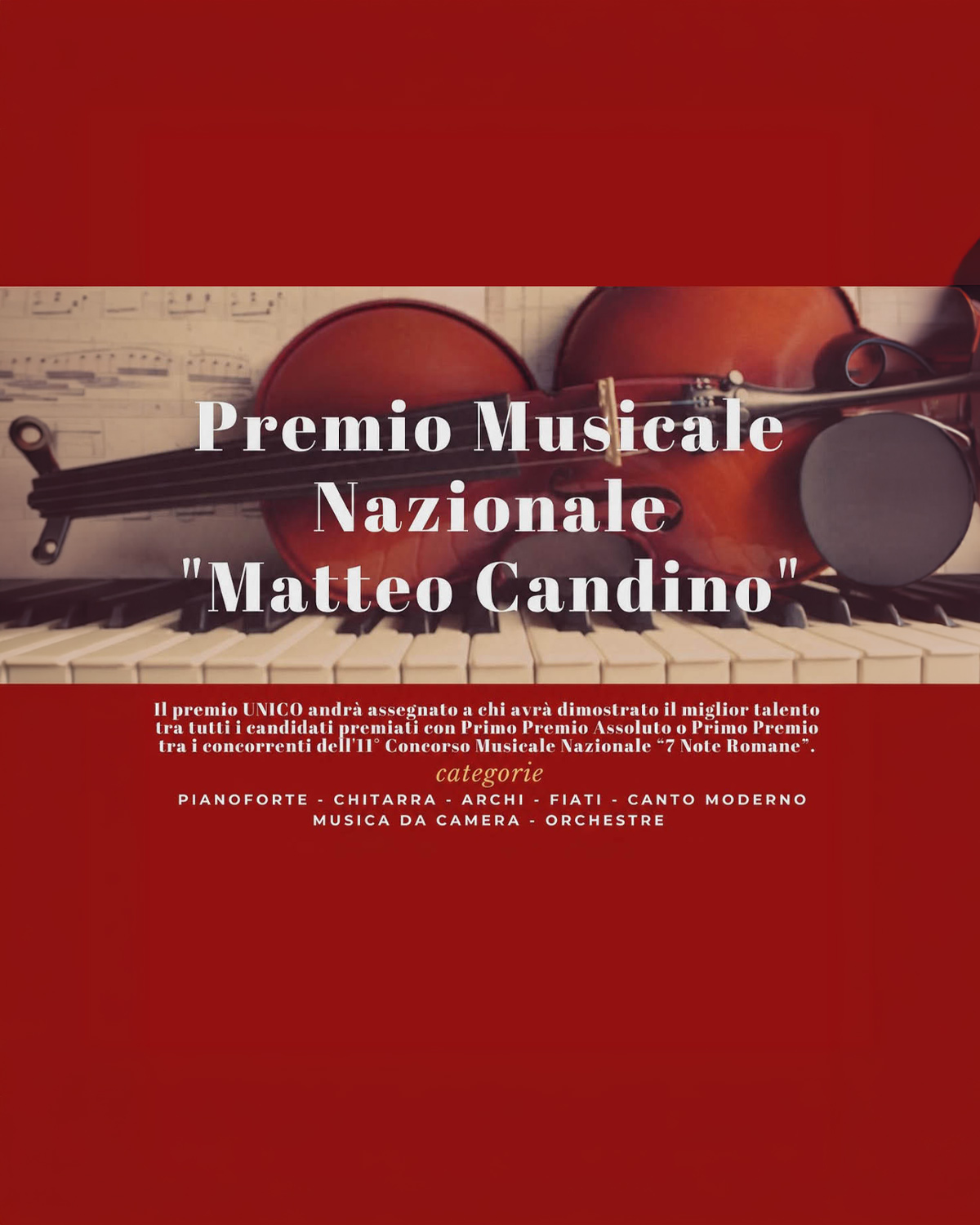 Premio Musicale Matteo Candino