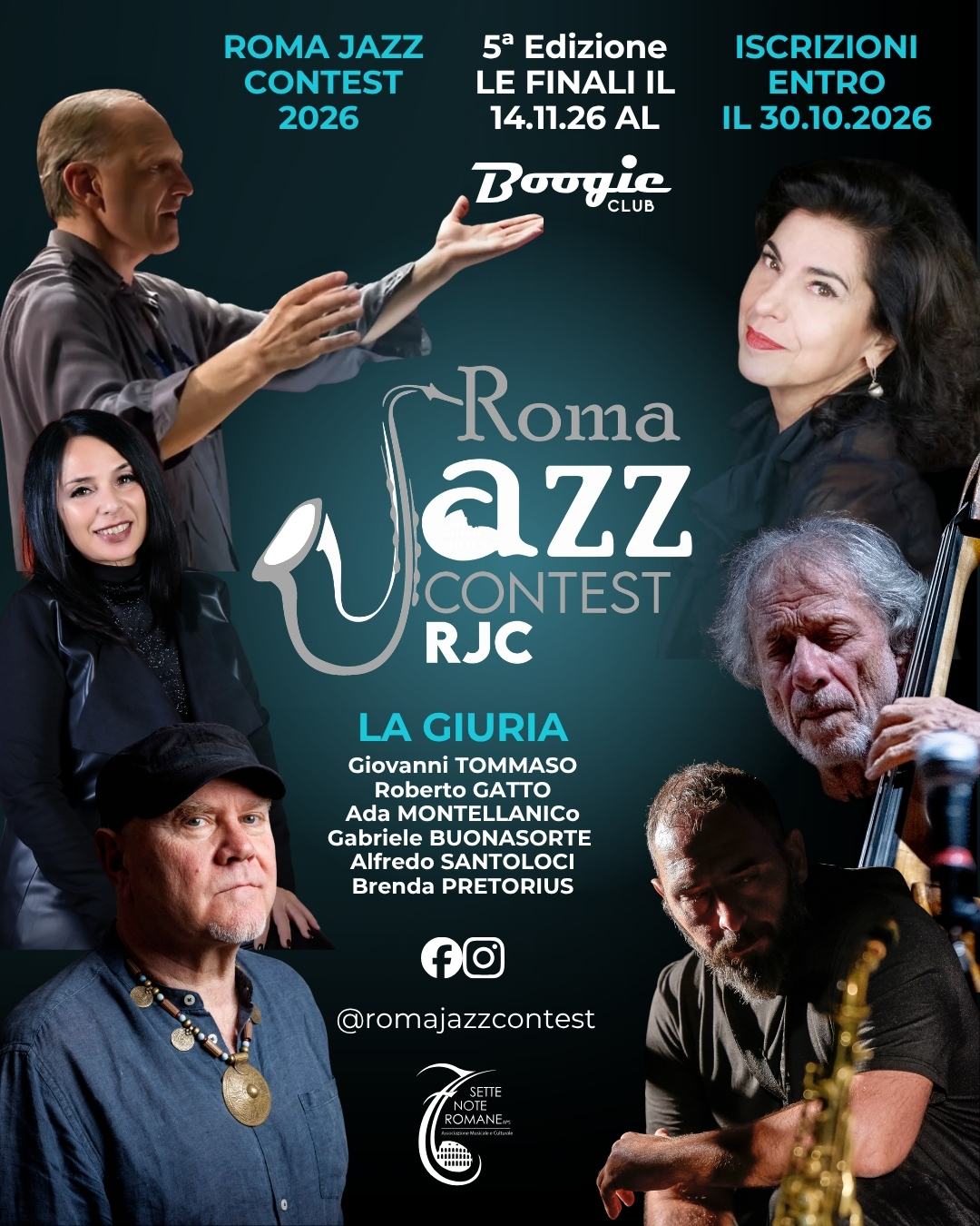 Locandina Giuria Roma Jazz Contest